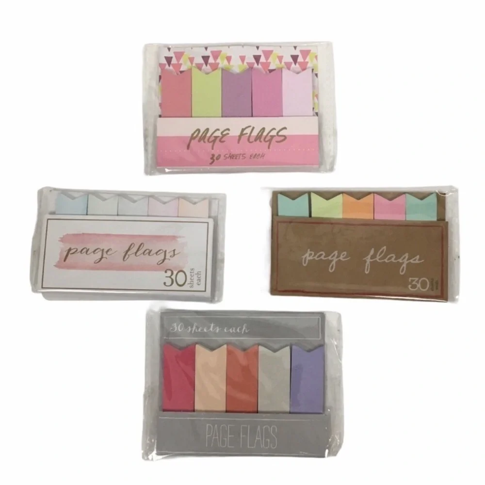 TARGET Page Flags Sticky Bookmark Planner Supplies Accessories Scrapbooking Desk